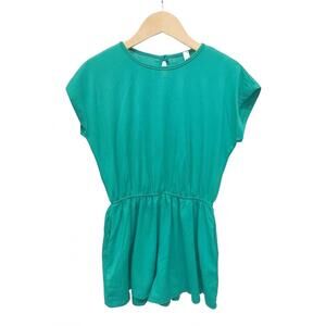 NEW GOOD GIRL girls dolman sleeve romper in green
